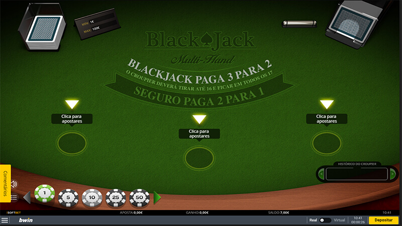 Blackjack na Bwin Casino