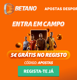 Aposta Grátis de 5€ na Betano