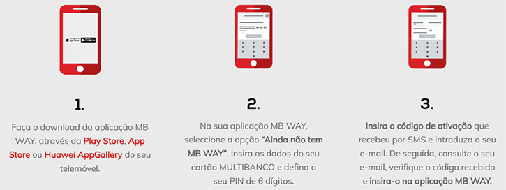 Aderir ao MB Way pelo telemóvel