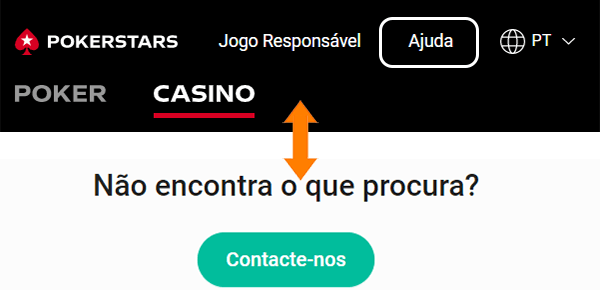 Apoio ao Cliente da PokerStars