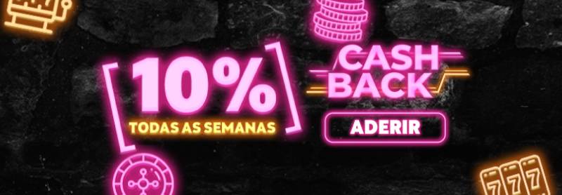 Promoção de Cash Back da Nossa Aposta