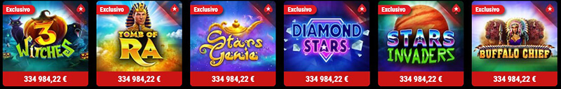 Slots com Jackpot na PokerStars