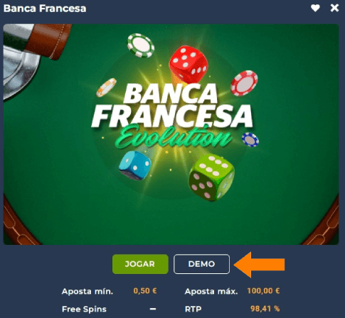 Jogar Grátis no Casino Portugal