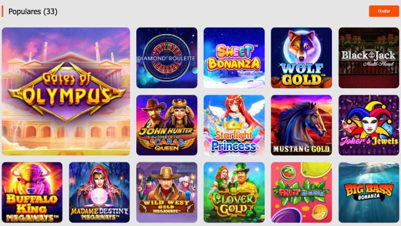 Slot Machines Populares na Moosh Casino