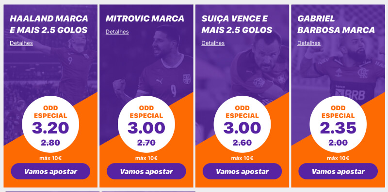 Promoções de Odds Aumentadas na Moosh