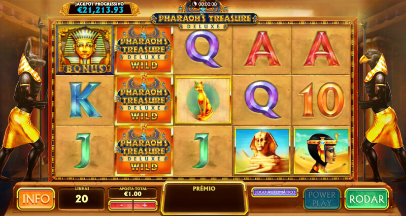 Slot Machine "Pharaoh's Treasure Deluxe"