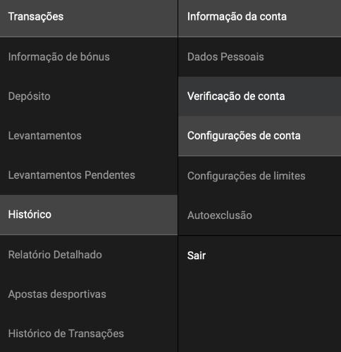 Verificação de documentos na Betway