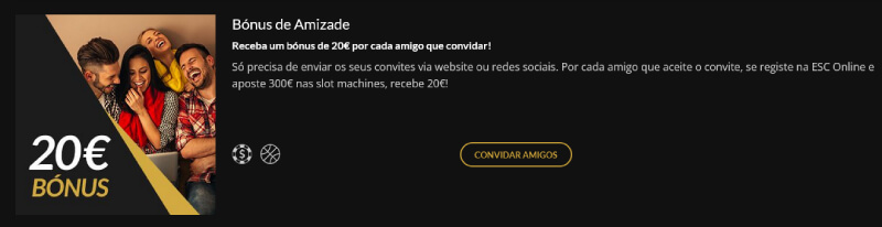 Bónus de Amizade na ESC Online