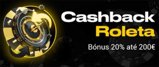 Bónus de Cashback na Roleta