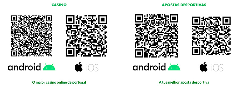 QR Code para Download na App da Solverde