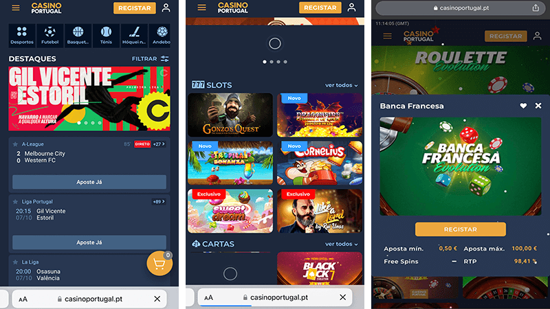 Casino Portugal Mobile