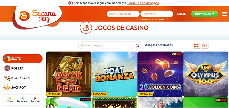 Bacana Play Casino