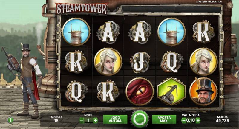 Slot Machine Steam Tower