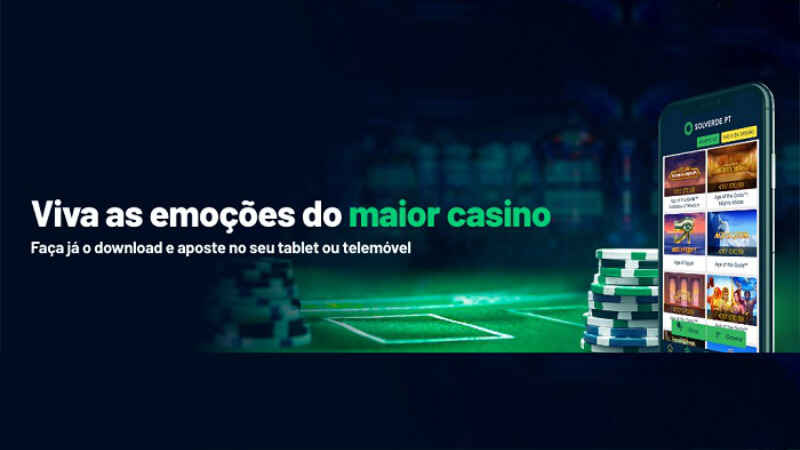 Aplicação do Casino Solverde Online