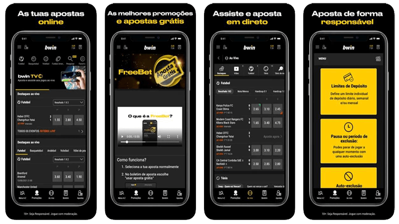 App de Apostas da Bwin