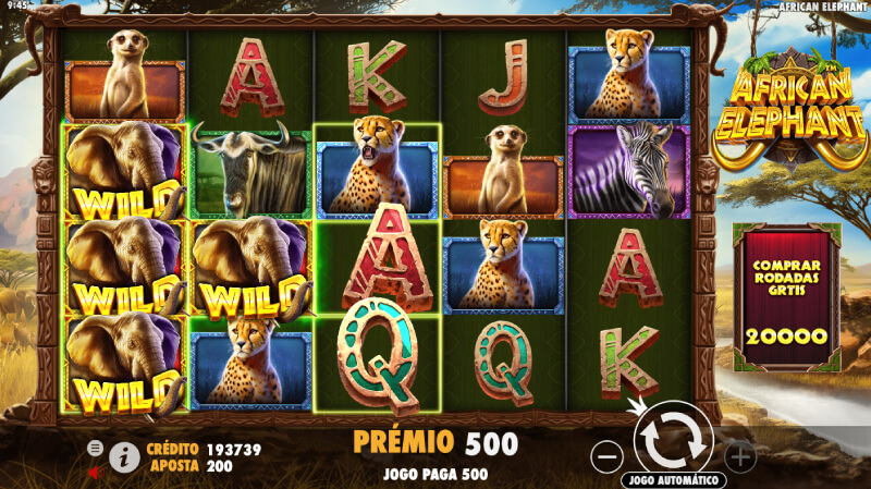 Slot Machine African Elephant