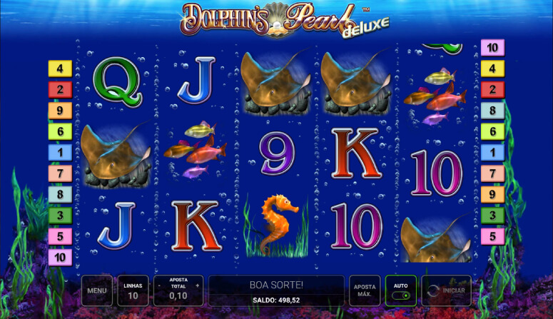 Slot Machine Dolphin's Pearls: Deluxe