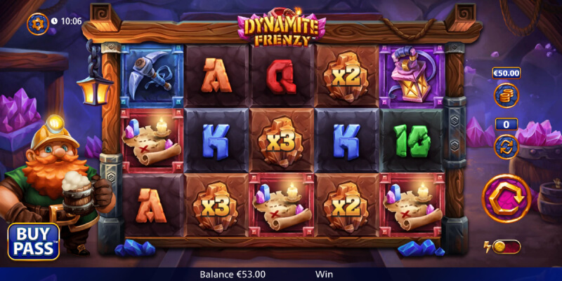 Slot Machine Dynamite Frenzy