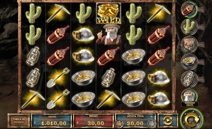 Slot Machine Gold Rush Richies