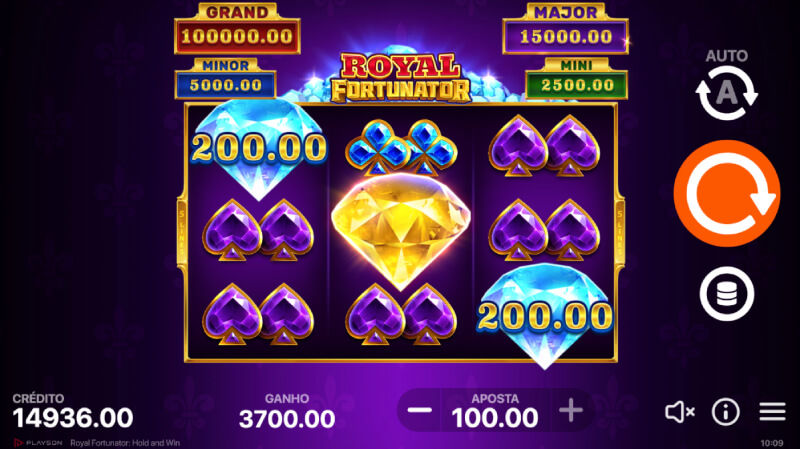 Slot Machine Royal Fortunator: Hold & Spin