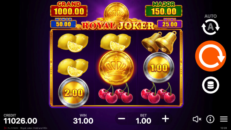 Slot Machine Royal Joker: Hold And Win