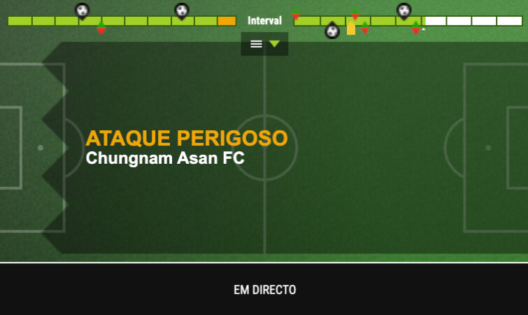 Match Tracker nas Apostas Desportivas da Golden Park