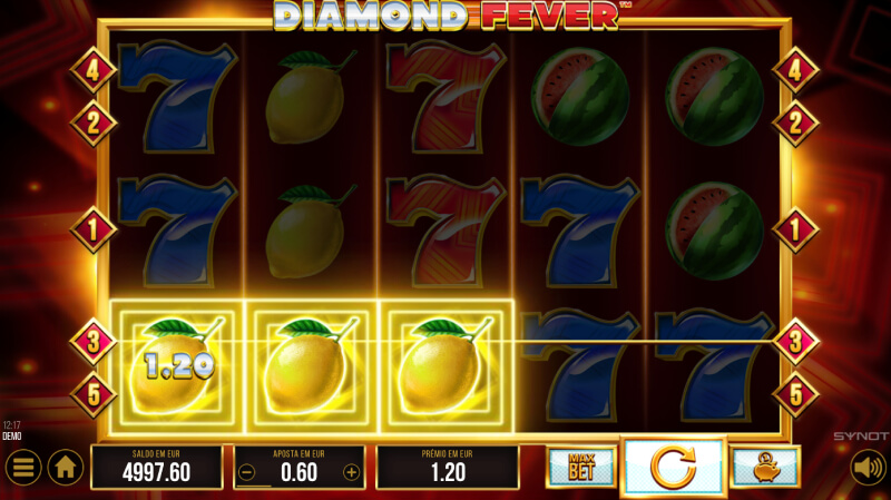 Slot Machine Diamond Fever