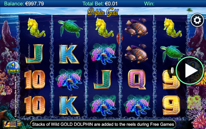 Slot Machine Dolphin's Gold