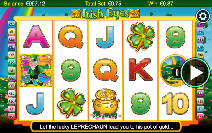 Slot Machine Irish Eyes