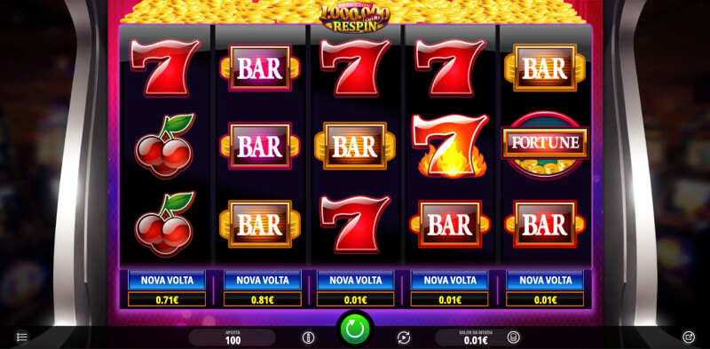 Slot Machine Million Coin Respin