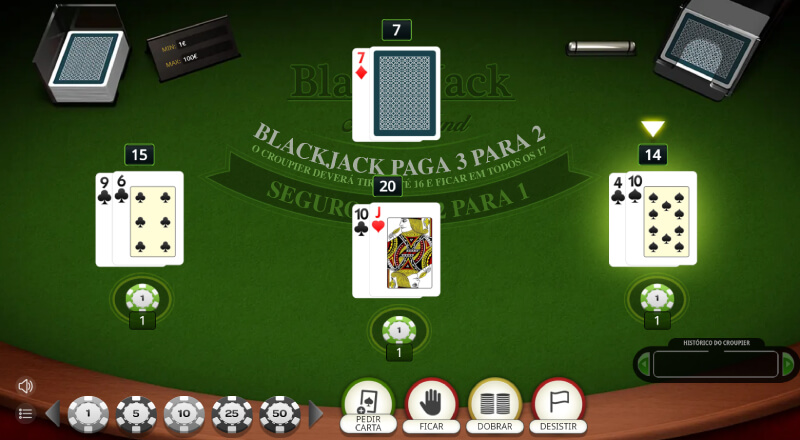 Blackjack Multi Hand da iSoftBet