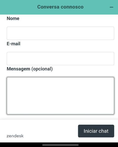 Formulário de apoio ao cliente na app da LeBull