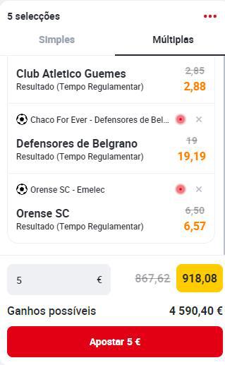 Como calcular os ganhos na Betclic